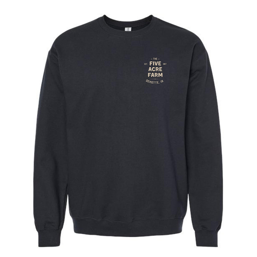 Pre-Sale Five Acre Farm Crew Neck | Goat Logo